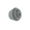 Anello conico di GUKO in gomma naturale grigia dim.mm 21x12x18 - GUKO-001-001